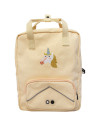 Cartable / Sac à dos enfant A4 (34 cm) en coton hydrofuge "Mrs Licorne"