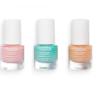 Coffret 3 vernis à ongles enfant "Délices d'été" + lime offerte Namaki