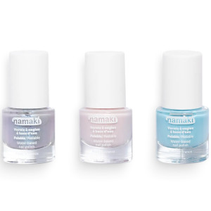 Coffret 3 vernis à ongles enfant "Douceurs givrées" + lime offerte Namaki