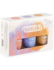 Coffret 3 vernis à ongles enfant "Soleil Couchant" + lime offerte