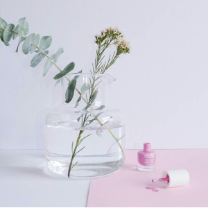 Coffret 3 vernis à ongles enfant "Roses Eternelles" + lime offerte Namaki