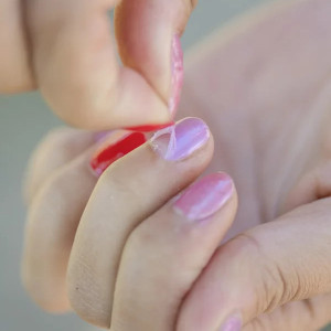 Coffret 3 vernis à ongles enfant "Roses Eternelles" + lime offerte Namaki