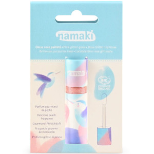 Gloss enfant BIO "Rose Pailleté" Namaki