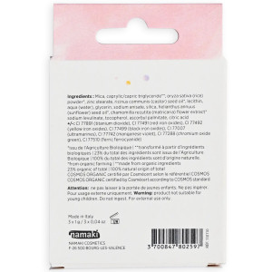 Palette 3 fards à paupières enfant BIO "Eté" Namaki