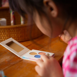 Palette 3 fards à paupières enfant BIO "Eté" Namaki