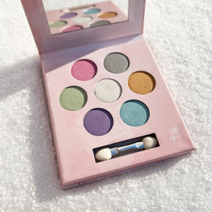 Palette 7 fards à paupières enfant BIO "Jour" Namaki