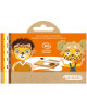 Palette de Déguisement enfant BIO 3 fards "Lion & Girafe"