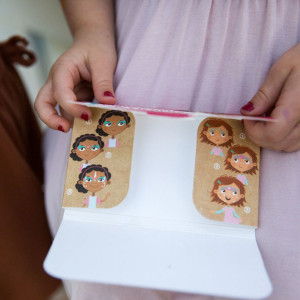 Palette de Déguisement enfant BIO 3 fards "Princesse & Licorne" Namaki