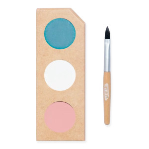 Palette de Déguisement enfant BIO 3 fards "Princesse & Licorne" Namaki