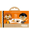 Palette de Déguisement enfant BIO 3 fards "Tigre & Renard" Namaki