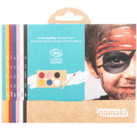 Palette de Déguisement enfant BIO 6 fards "Arc-en-Ciel"