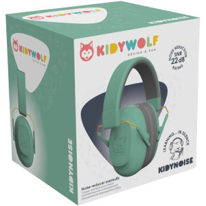 Casque enfant anti-bruit Kidynoise "Vert" (3-12 ans) Kidywolf