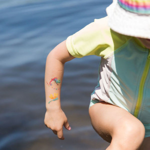 Tatouages temporaires enfant "Mondes Enchantés" Namaki