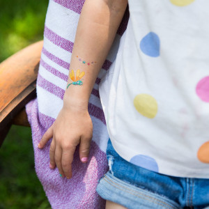Tatouages temporaires enfant "Mondes Enchantés" Namaki