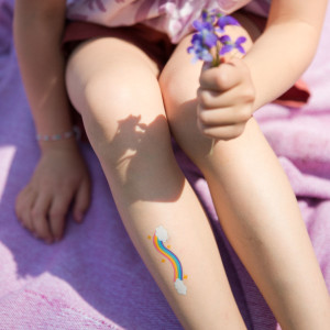 Tatouages temporaires enfant "Mondes Enchantés" Namaki