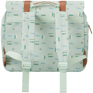 Cartable fille et garçon pour maternelle et CP (A4) en PET recyclé "Surf Boy" Fresk
