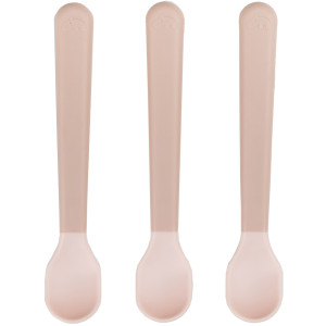Set de 3 cuillères Easygrip Foodie "Rose Poudrée" (4 mois et +) Done by Deer