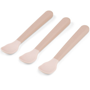 Set de 3 cuillères Easygrip Foodie "Rose Poudrée" (4 mois et +) Done by Deer