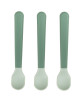Set de 3 cuillères bébé Easygrip Foodie "Vert" (4 mois et +)