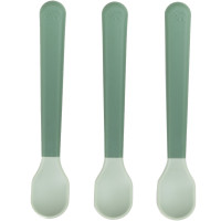 Set de 3 cuillères bébé Easygrip Foodie "Vert" (4 mois et +)