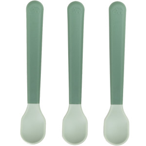 Set de 3 cuillères Easygrip Foodie "Vert" (4 mois et +) Done by Deer