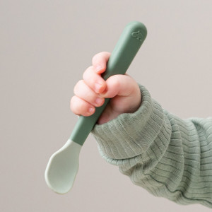 Set de 3 cuillères Easygrip Foodie "Vert" (4 mois et +) Done by Deer