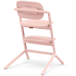Chaise Haute bébé évolutive en bois LEMO 4-in-1 "Pearl Pink" Cybex