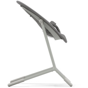 Chaise Haute bébé évolutive en bois LEMO 4-in-1 "Suede Grey" Cybex