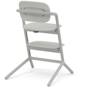 Chaise Haute bébé évolutive en bois LEMO 4-in-1 "Suede Grey" Cybex