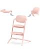 Chaise Haute bébé évolutive en bois LEMO "Pearl Pink" 3-in-1 