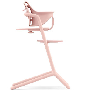  Chaise Haute bébé évolutive en bois LEMO 3-in-1 "Pearl Pink" Cybex