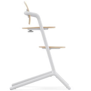  Chaise Haute bébé évolutive en bois LEMO 3-in-1 "Sand White" Cybex