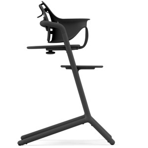  Chaise Haute bébé évolutive en bois LEMO 3-in-1 "Stunning Black" Cybex