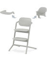 Chaise Haute évolutive 3-in-1 en bois LEMO "Suede Grey"