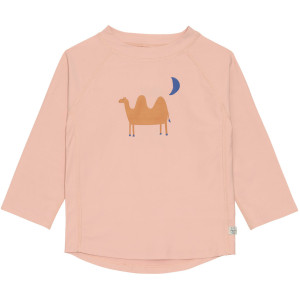 T-shirt bébé anti-UV manches longues "Chameau Rose" Lässig