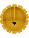 Assiette compartimentée avec ventouse en silicone "Mr Lion" Trixie