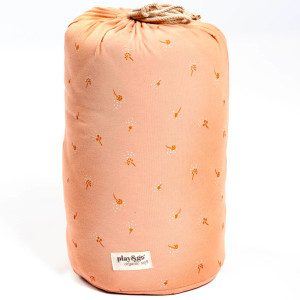 Sac à jouets /Tapis de jeu Soft en coton bio "Fleuri" Play & Go