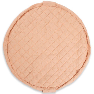 Sac à jouets /Tapis de jeu Soft en coton bio "Fleuri" Play & Go