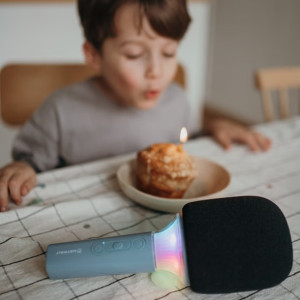 Micro Karaoké enfant Kidymic "Bleu" Kidywolf