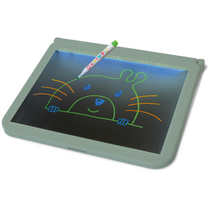 Tablette lumineuse 2 en 1 Kidydraw Pro "Vert" (4-10 ans) Kidywolf
