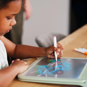 Tablette lumineuse 2 en 1 Kidydraw Pro "Vert" (4-10 ans) Kidywolf