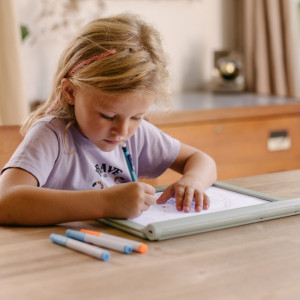 Tablette lumineuse 2 en 1 Kidydraw Pro "Vert" (4-10 ans) Kidywolf