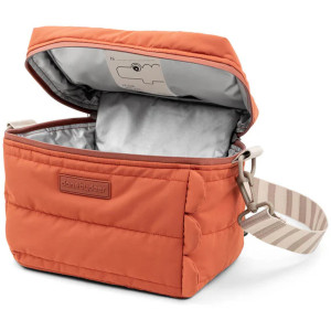 Sac isotherme matelassé en PET recyclé "Croco Corail" Done by Deer