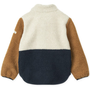 Blouson polaire enfant en PET recyclé Nolan Pile "Classic Navy" Liewood
