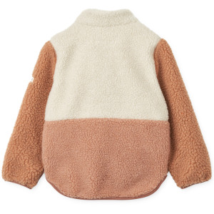 Blouson polaire enfant en PET recyclé Nolan Pile "Tuscany Rose Mix" Liewood