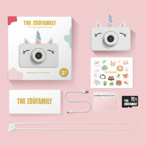 Appareil photo numérique enfant Zoofriends "Licorne" (3-7 ans) The Zoo Family
