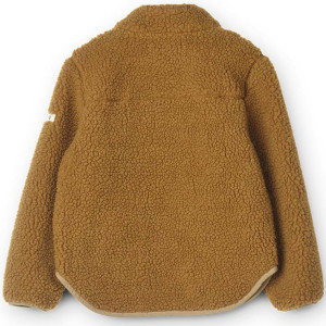 Blouson polaire en PET recyclé Nolan Pile "Golden Caramel Oak Mix" Liewood