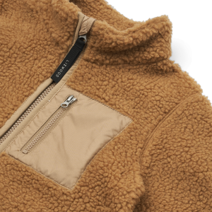 Blouson polaire en PET recyclé Nolan Pile "Golden Caramel Oak Mix" Liewood