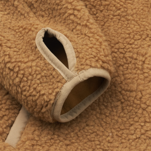 Blouson polaire en PET recyclé Nolan Pile "Golden Caramel Oak Mix" Liewood