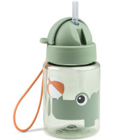 Gourde enfant tritan à paille (280 ml) Playground "Croco" Done by Deer